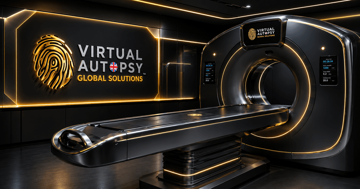 Virtual Autopsy Centre ecosystem diagram